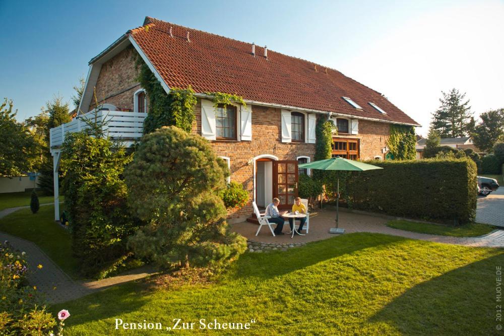 Pension Zur Scheune Плау-ам-Зее Экстерьер фото